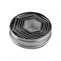 Chef Inox CUTTER SET-HEXAGON 6pc 45-95mm Set