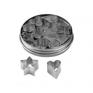 Chef Inox CUTTER SET-ASPIC 12pc SIZE: 15mm Set