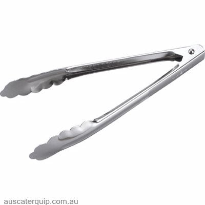 Chef Inox TONG-UTILITY S/S 250mm-Auscaterquip