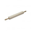 Chef Inox ROLLING PIN-WOOD WITH S/S BALL BEARINGS 330x70mm