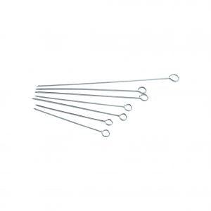 Inox Macel SKEWERS-Stainless Steel FLAT 100x3mm (x10 pcs)