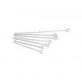 Inox Macel SKEWERS-Stainless Steel FLAT 250x3mm (x10 pcs)