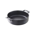 Revol REVOL BELLE CUISINE CHARCOAL ROUND DISH DEEP 185mm-Auscaterquip