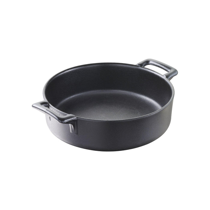 Revol REVOL BELLE CUISINE CHARCOAL ROUND DISH DEEP 185mm-Auscaterquip