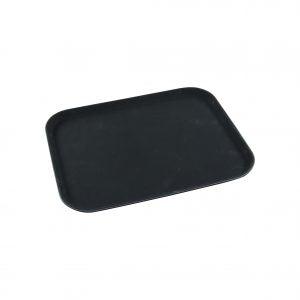 Chef Inox RECT TRAY - PLASTIC NON SLIP 380x510mm BLACK