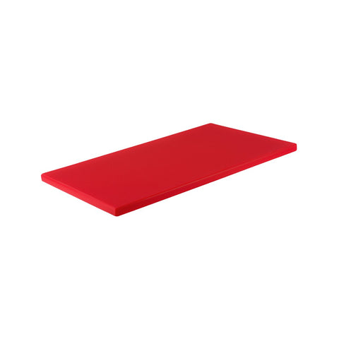 Chef Inox CUTTING BOARD-PP GN 1/1 530x325x20mm RED