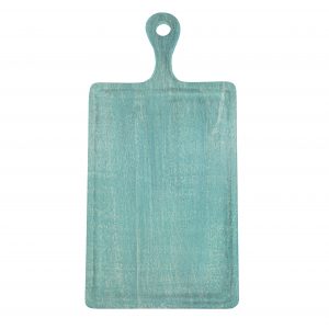 Chef Inox MANGOWOOD SERVING BOARD RECT w/HDL 260x360x180mm AQUA