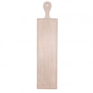 Chef Inox MANGOWOOD SERVING BOARD RECT w/HDL 670x850x200mm CORAL