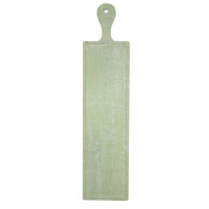 Chef Inox MANGOWOOD SERVING BOARD RECT w/HDL 670x850x200mm GREEN