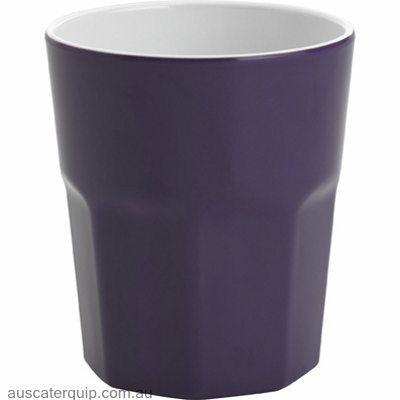 JAB GELATO-VIOLET/WHITE TUMBLER 100mm 410ml (STS0842)-Auscaterquip