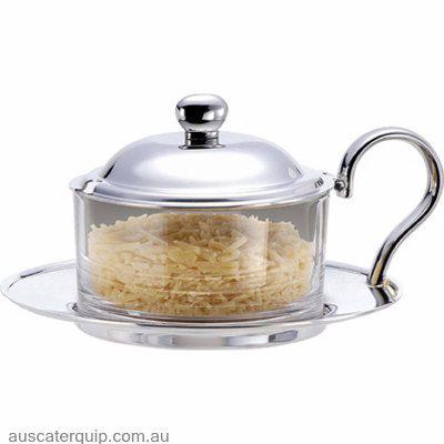 Hyperlux PARMESAN CHEESE POT WITH GLASS LINER-Auscaterquip