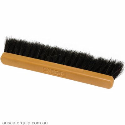 Thermohauser FLOUR BRUSH-300mm BLACK BRISTLES WOOD HDL THERMOHAUSER-Auscaterquip