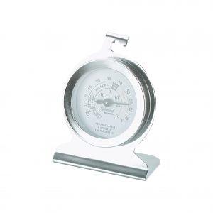 Chef Inox THERMOMETER FREEZER DIAL 50mm x 75mm Stainless Steel STAND OR HANG