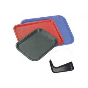Chef Inox PLASTIC TRAY-275x350mm POLYPROP RED