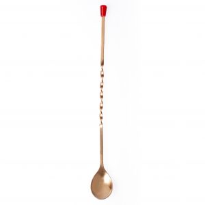Chef Inox SPOON-BAR/MUDDLING SPOON COPPER PLATED 330mm