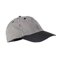 Small Check Baseball Cap-Auscaterquip