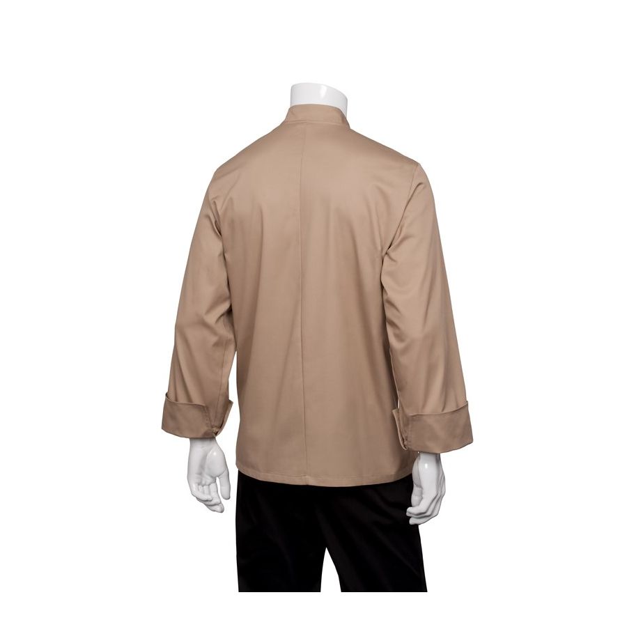 Cyprus Khaki Basic Chef Jacket-Auscaterquip