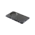 Revol  BASALT TRAY WITH WELL 140x80mm (x6)