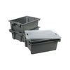 Unica UNICA TOTE BOX-STACKABLE GREY 660x450x230 SUITS 9600