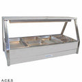 ROBAND COLD FOOD DISPLAY BARS DOUBLE ROW - 8 Pans-Auscaterquip