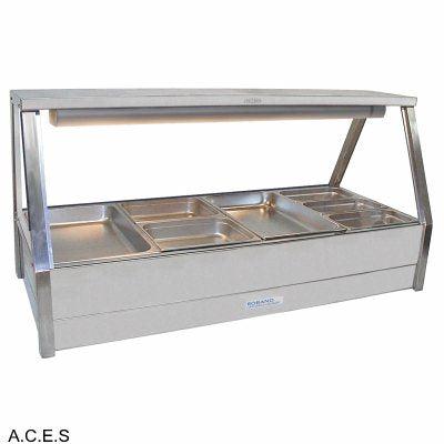 ROBAND COLD FOOD DISPLAY BARS DOUBLE ROW - 8 Pans-Auscaterquip