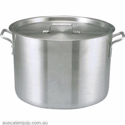 Chef Inox SAUCEPOT-ALUM 25.0lt 350x255x4mm "PREMIER"-Auscaterquip