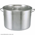 Chef Inox SAUCEPOT-ALUM 50.0lt 480x290x4mm "PREMIER"-Auscaterquip