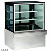 GREENLINE REFRIGERATED 3 Tier SQUARE GLASS DISPLAY 900mm wide