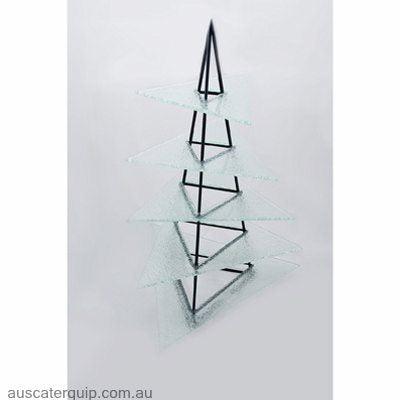 Han TRIANGLE GLASS PANELS-5PCS TO SUIT DP-010 PYRAMID STAND