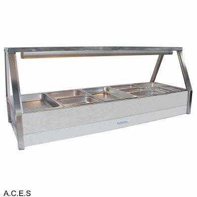 ROBAND COLD FOOD DISPLAY BARS DOUBLE ROW - 10 Pans-Auscaterquip