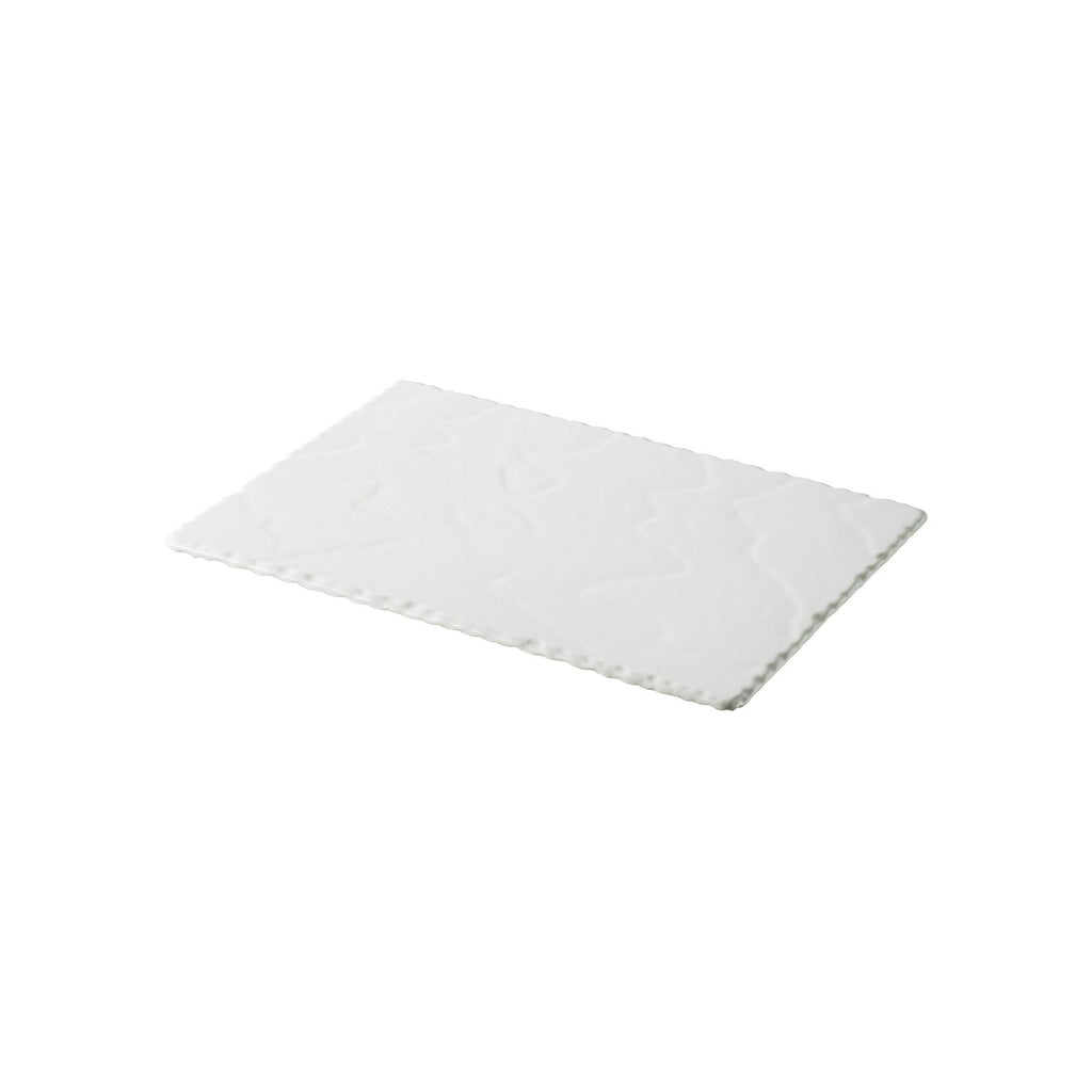 Revol REVOL BASALT RECTANGULAR PLATE 308x205mm, WHITE-Auscaterquip