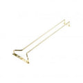 Chef Inox GLASS HANGER BRASS PLATE 410mm