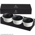 Revol REVOL REVOLUTION ROUND CASSEROLE W/LID BLACK 200ml-Auscaterquip