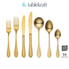 Tablekraft SOHO GOLD 56pc CUTLERY SET Set