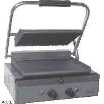 JEMI Contact Grill Grooved Top 410 mm wide-Auscaterquip