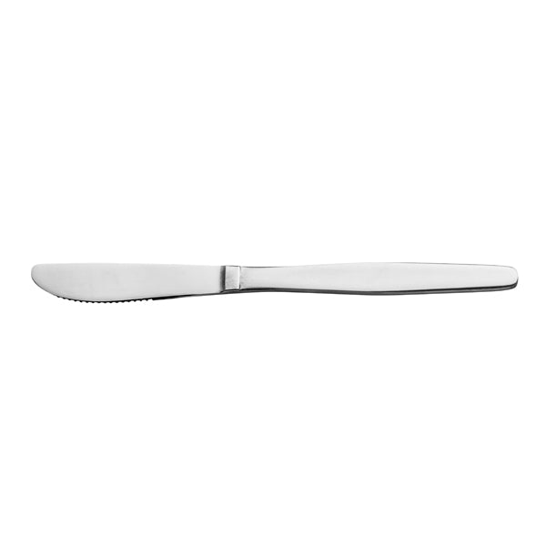 Trenton  MELBOURNE DESSERT KNIFE-S/S SATIN HANDLES/MIRROR BLADE (Doz)