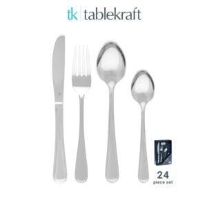 Tablekraft CUTLERY SET-24pc MELROSE Set