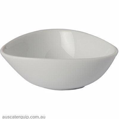 Royal Porcelain DIP DISH TRIANGULAR -95x90mm CHELSEA (5628)-Auscaterquip