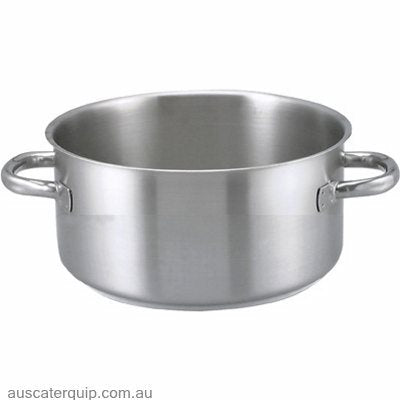 Valira -CURVED CASSEROLE 280mm 3.5lt w/LID N/S "AIRE" EA