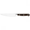 Trenton  STEAK KNIFE POINT TIP-BROWN HANDLE, 230mm RIVETED HANDLE (Each)