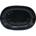 tablekraft ARTISTICA OVAL SERVING PLATTER-305x210mm MIDNIGHT BLUE-Auscaterquip