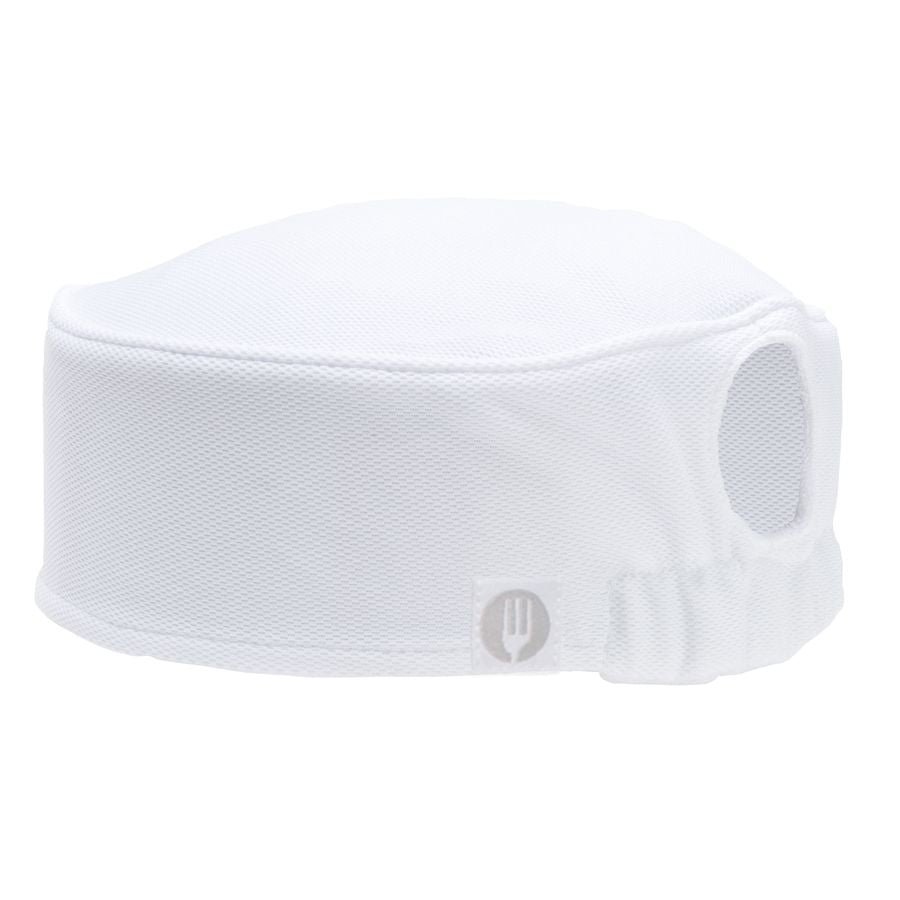 Womens White Total Vent Beanie-Auscaterquip