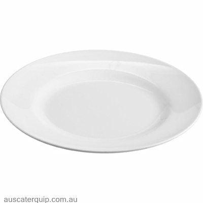 JAB ROUND PLATE RAISED RIM 260mm (STS0142)-Auscaterquip
