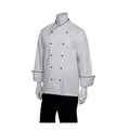 Champagne Executive Chef Jacket w/ Black Piping-Auscaterquip