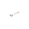 Chef Inox LADLE-Stainless Steel, WOODEN HANDLE 105x330mm