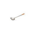 Chef Inox LADLE-Stainless Steel, WOODEN HANDLE 105x330mm