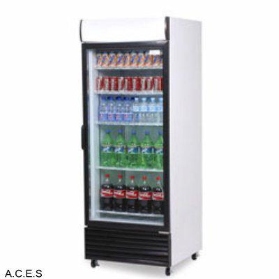 BROMIC Display Fridge with light box, 1 door-660L-Auscaterquip