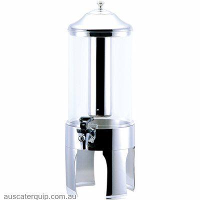 Hyperlux JUICE DISPENSER W/LEGS-18/10 7Lt 633x300x199 W/ICE TUBE-Auscaterquip