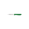 Arcos GENOVA PARING KNIFE GREEN HANDLE-100mm | SERRATED  (Each)