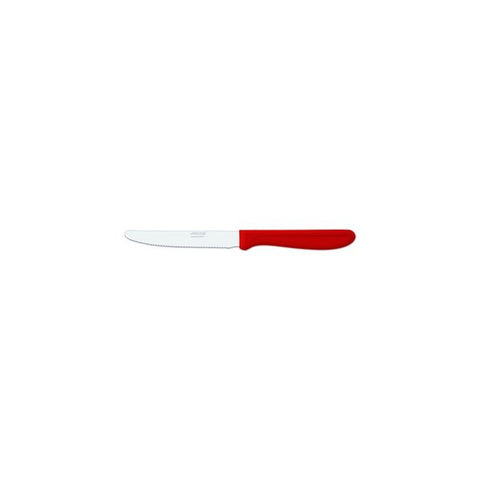 Arcos GENOVA PARING/STEAK KNIFE RED HANDLE-110mm | SERRATED  (Each)